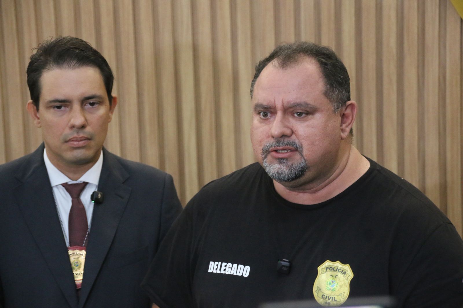 Delegado David Jord&atilde;o e Paulo Mavignier - Foto: Jander Robson/Portal do Holanda