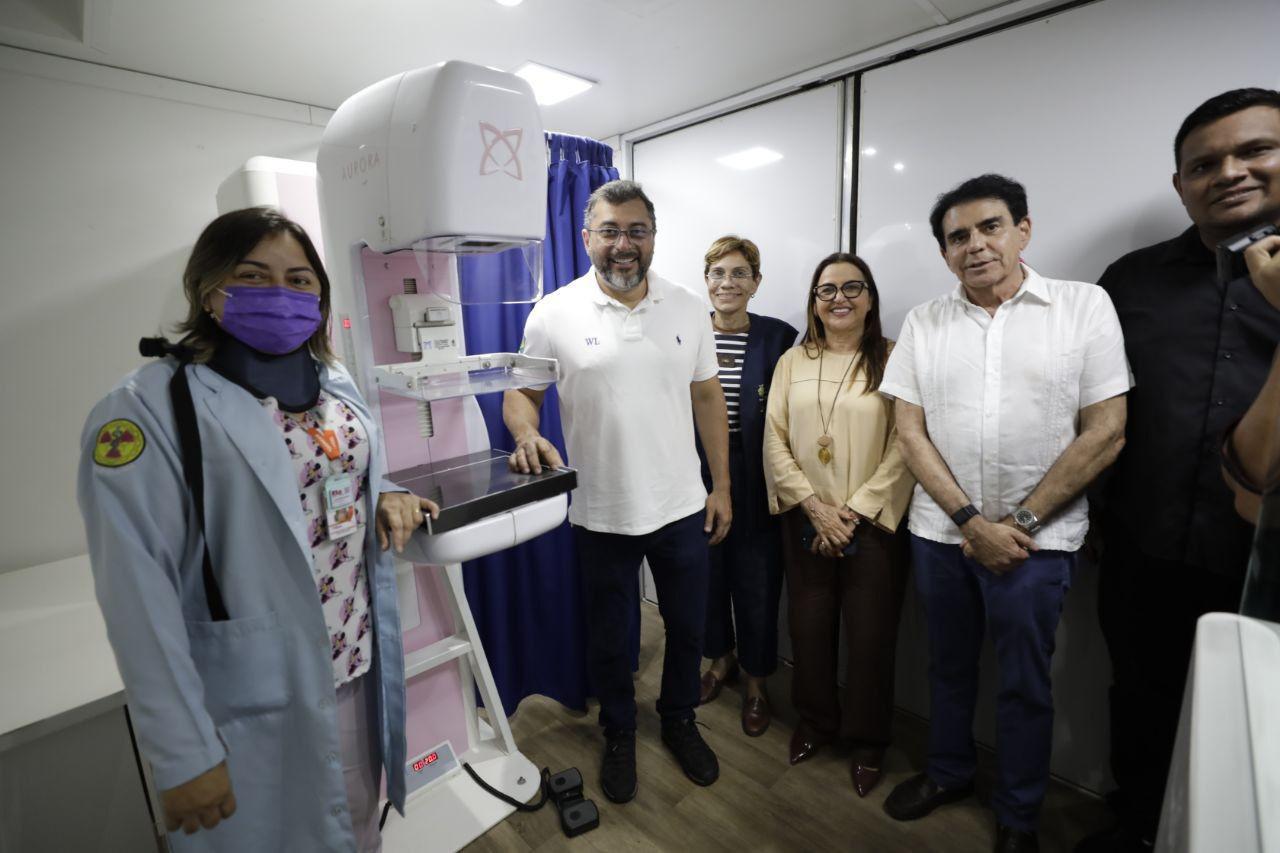 Wilson Lima participou da vistoria - Foto: Divulga&ccedil;&atilde;o