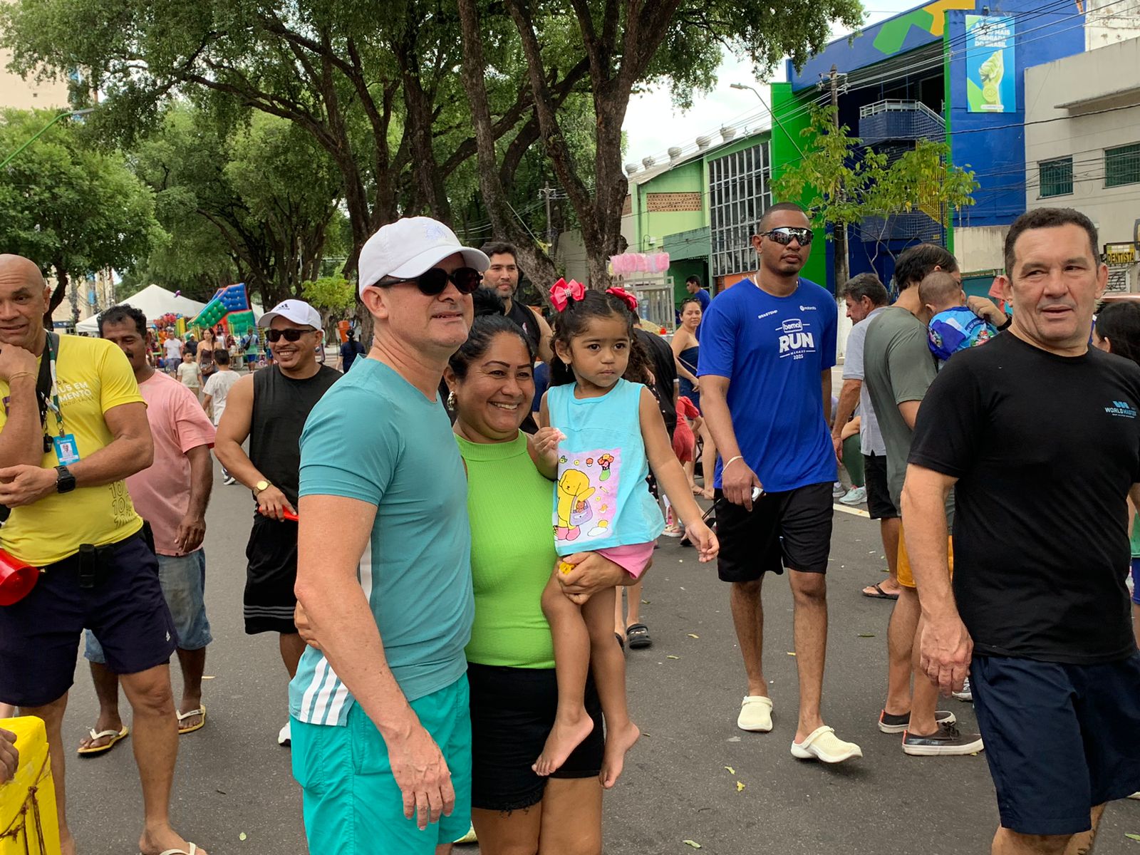 V&aacute;rias fam&iacute;lias participaram do evento - Foto: Caio Guarlotte/Portal do Holanda