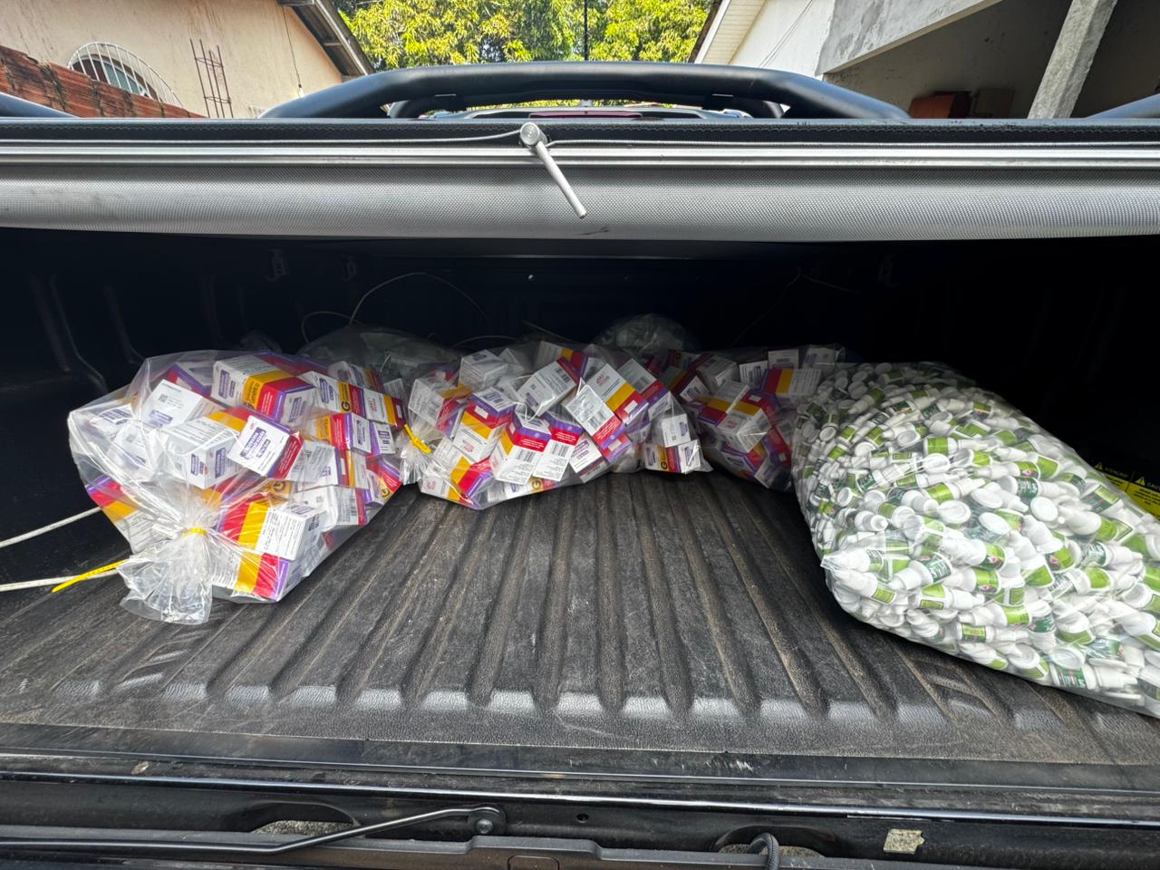 Medicamentos apreendido - Foto: DIvulga&ccedil;&atilde;o