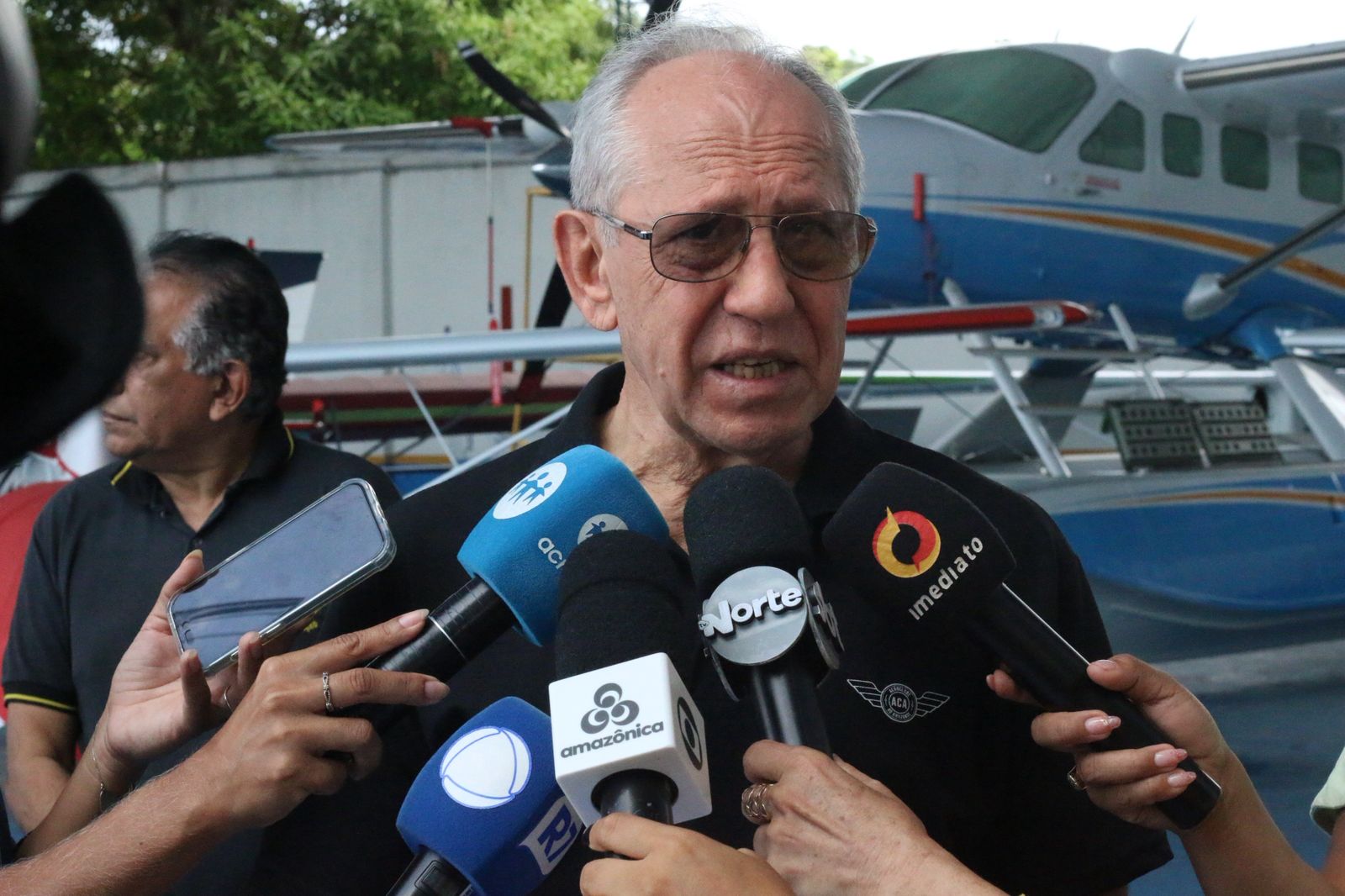 Presidente do Aeroclube, Kassiano Ouroso - Foto: Jander Robson/Portal do Holanda 