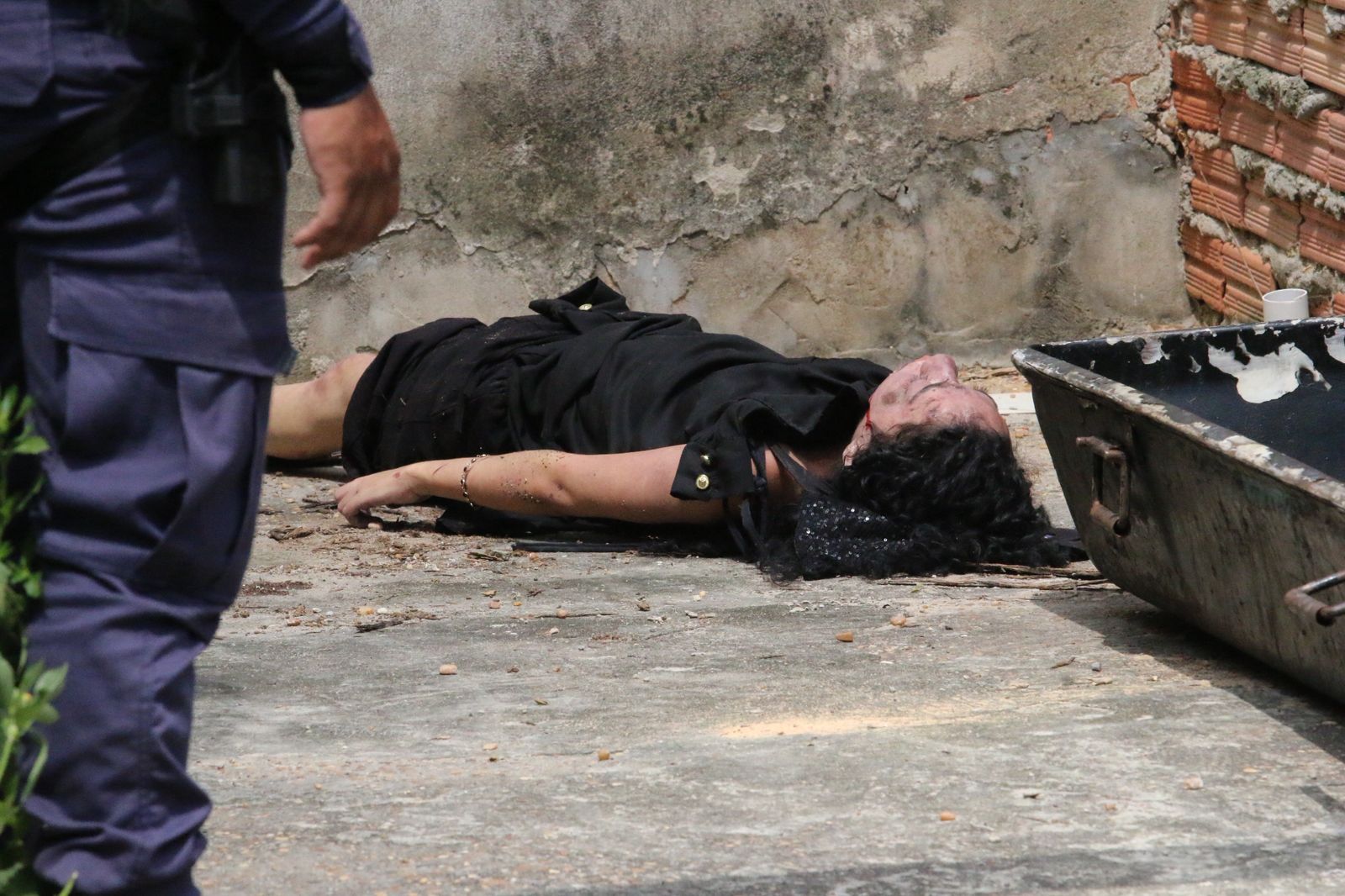 V&iacute;tima n&atilde;o foi reconhecida - Foto: Jander Robson/Portal do Holanda 