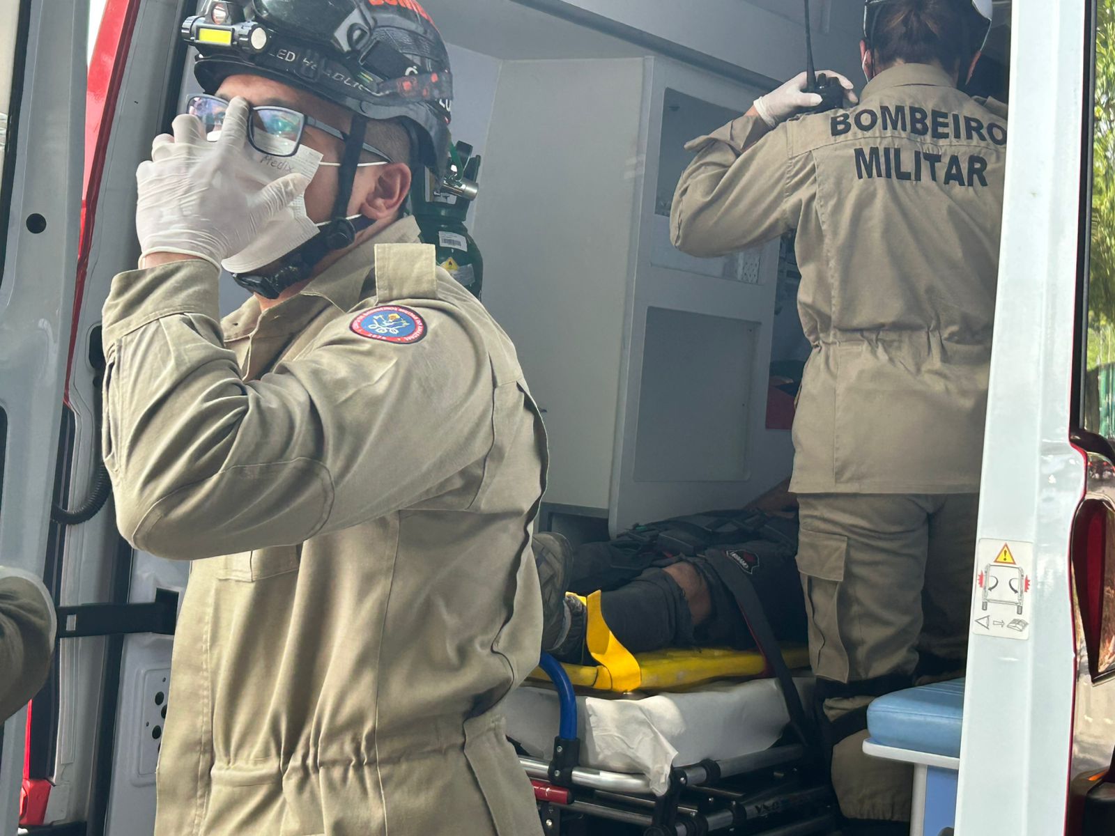 Resgate - Foto: Jander Robson/Portal do Holanda