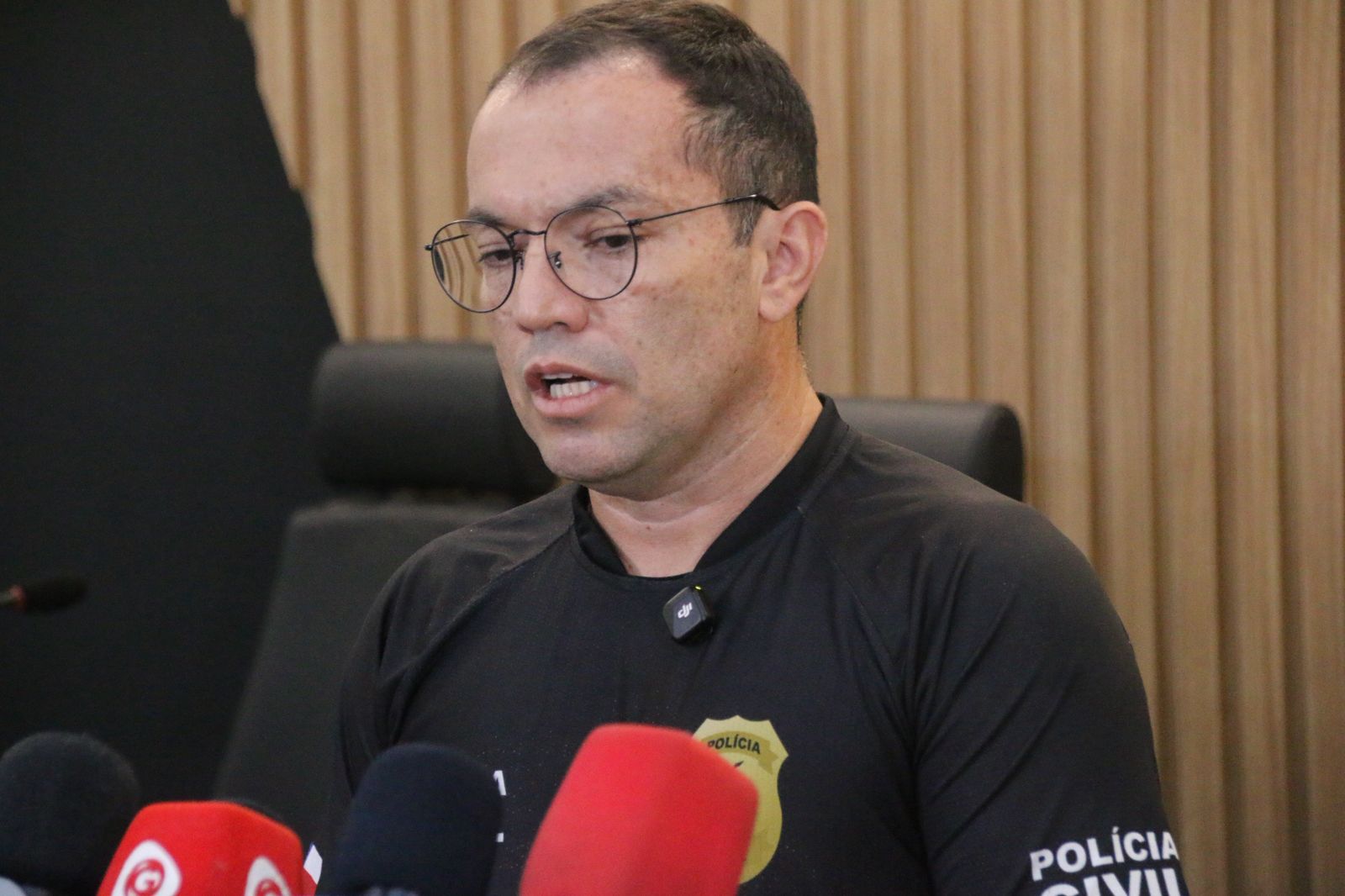 Delegado Raul Augusto Neto, titular da 31&ordf; Delegacia Interativa de Pol&iacute;cia (DIP) de Iranduba - Foto: Jander Robson/Portal do Holanda