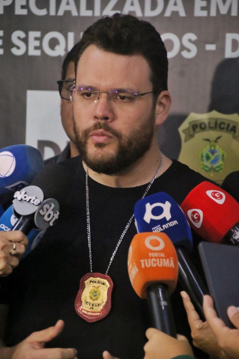 Delegado Fernando Dasmaceno /ADJ - Foto: Jander Robson/Portal do Holanda