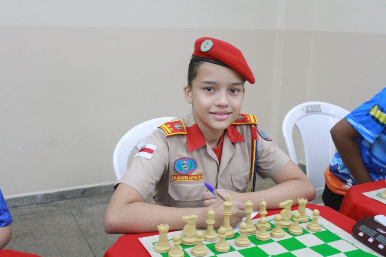 Valentina Martins 14 anos, joga desde os 11 anos e acumula resultados positivos em categorias absoluta e abertos. - Foto: Divulga&ccedil;&atilde;o