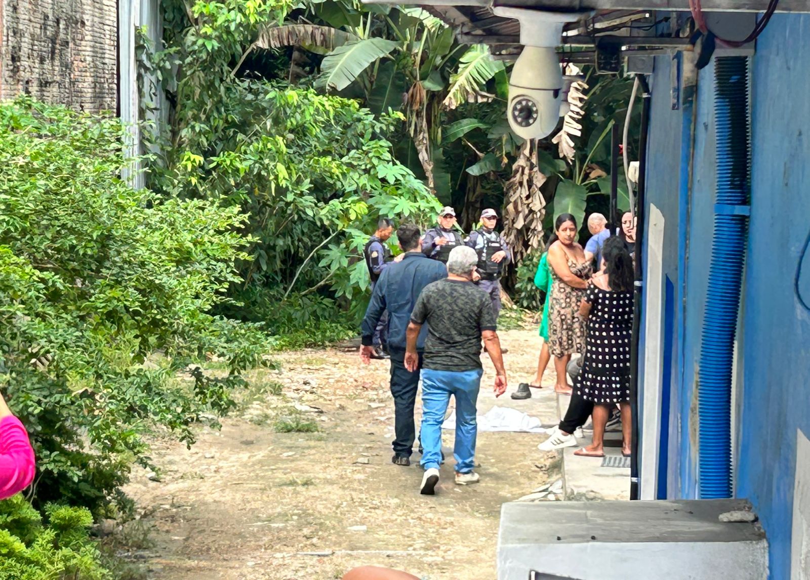 Fam&iacute;lia ficou desolada - Foto: Jander Robson/Portal do Holanda