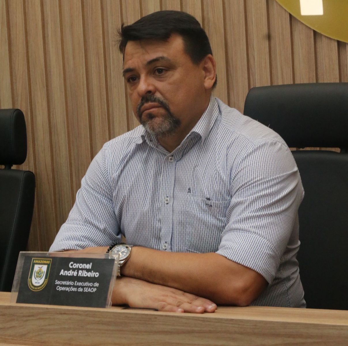 Coronel Andr&eacute; Ribeiro - Foto: Jander Robson/Portal do Holanda