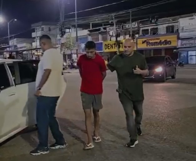 Momento da pris&atilde;o de RD - Foto: Divulga&ccedil;&atilde;o 