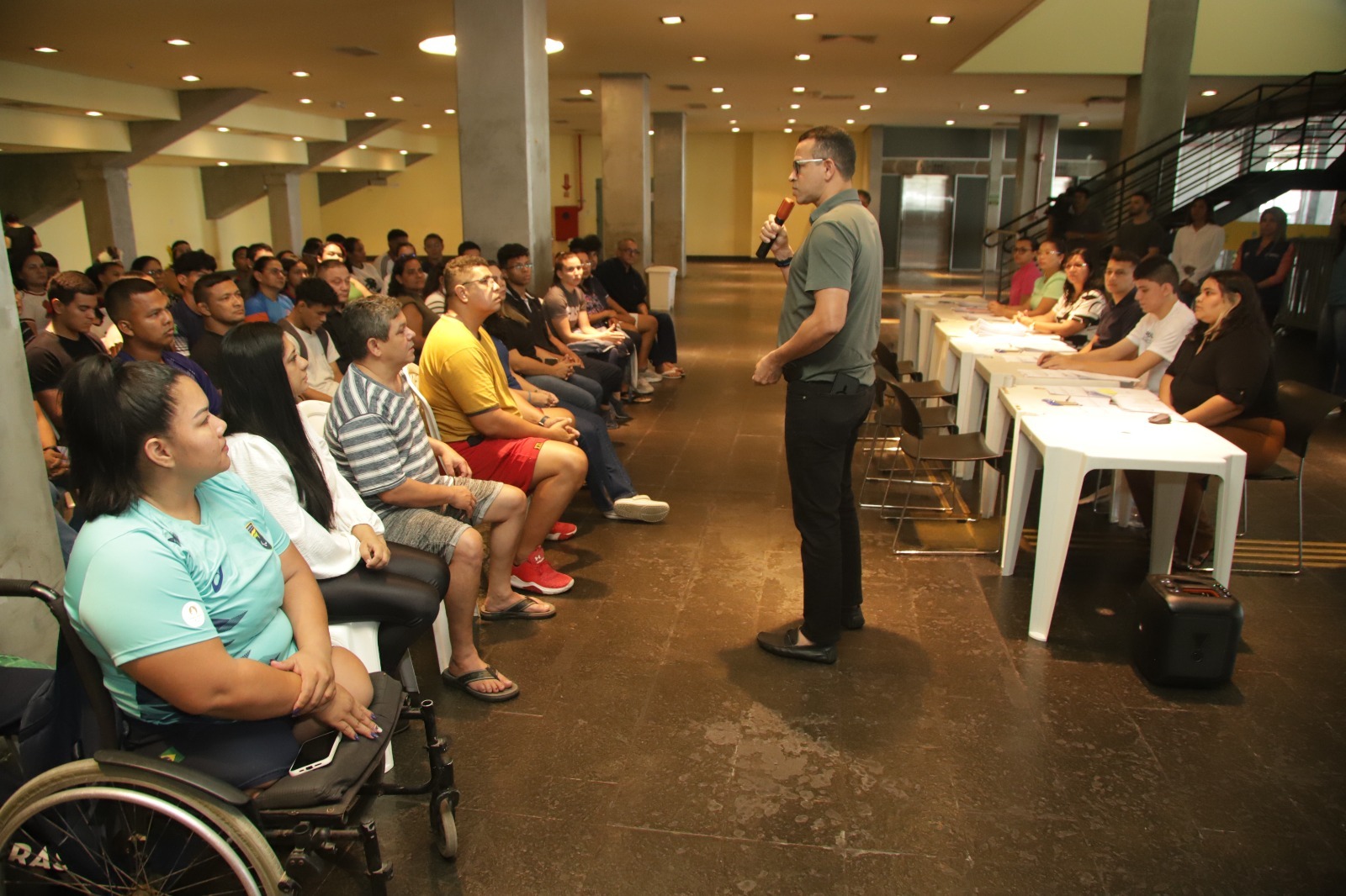 O edital contempla ao todo, 121 atletas, paratletas e t&eacute;cnicos. Foto: Julcemar Alves/ Sedel