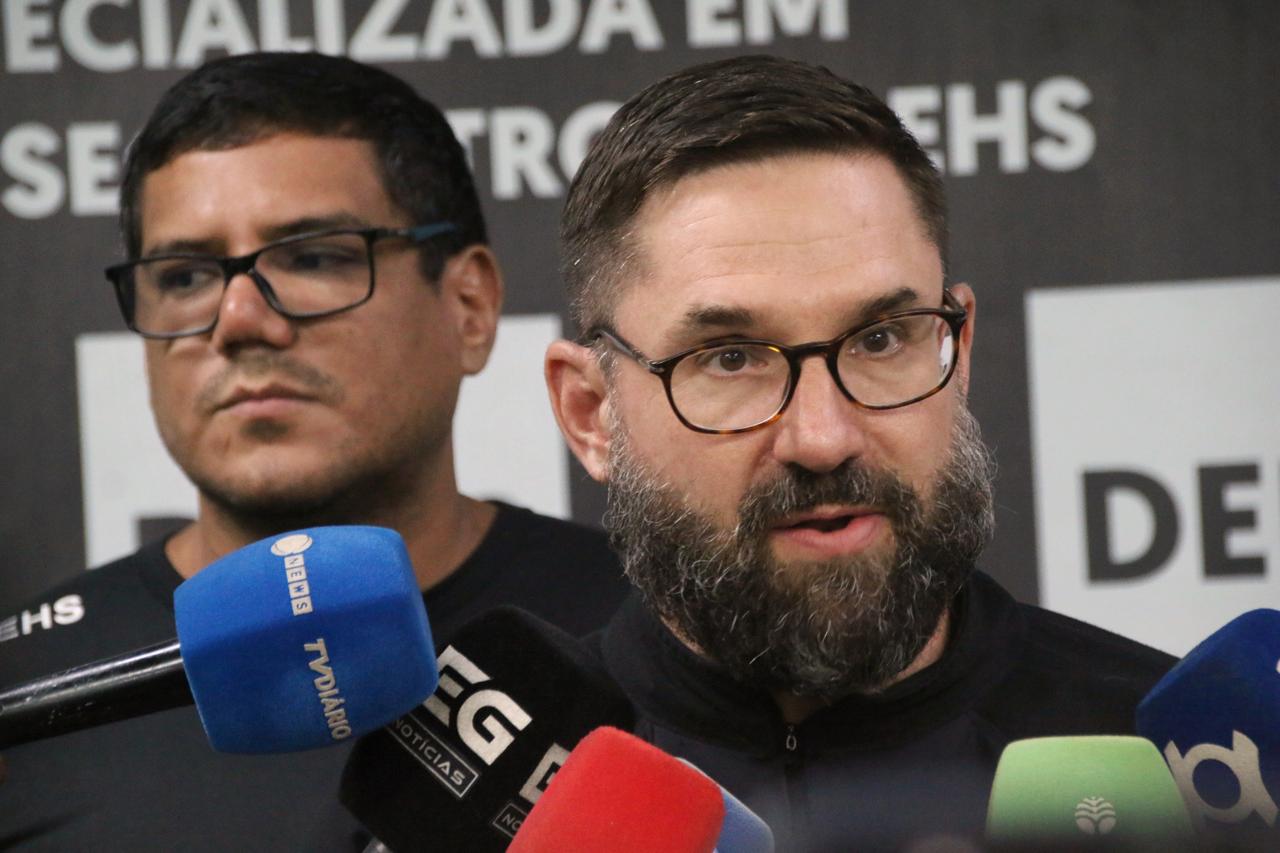 Delegado Alex Reis, de Santa Catarina - Foto: Jander Robson/Portal do Holanda