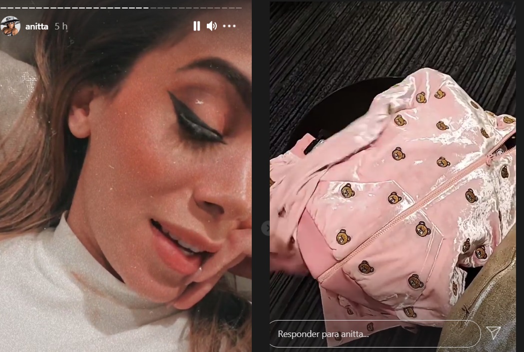 Cantora mostrou look p&oacute;s-virada: um pijama para dormir no hotel. O look da sua apresenta&ccedil;&atilde;o na Times Square s&oacute; ser&aacute; mostrado &agrave; meia-noite (23h em Manaus). Foto: Instagram