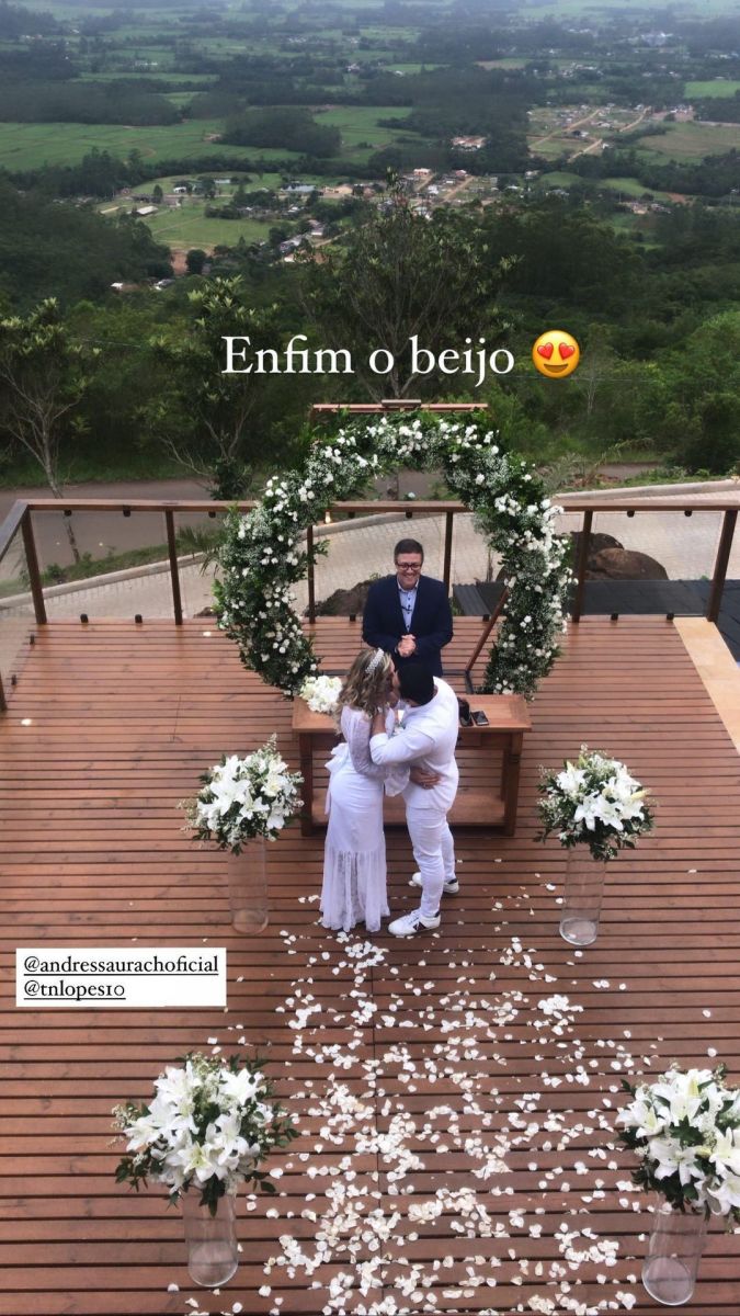 Andressa e Thiago - Foto: Reprodu&ccedil;&atilde;o / Instagram