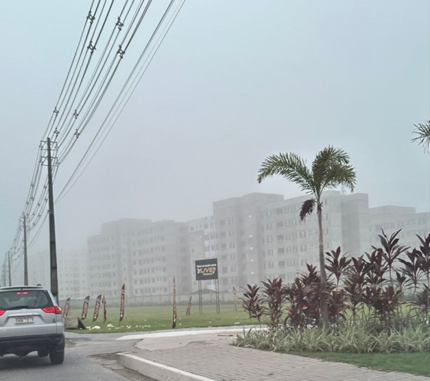 N&eacute;voa intensa - Foto: Portal do Holanda