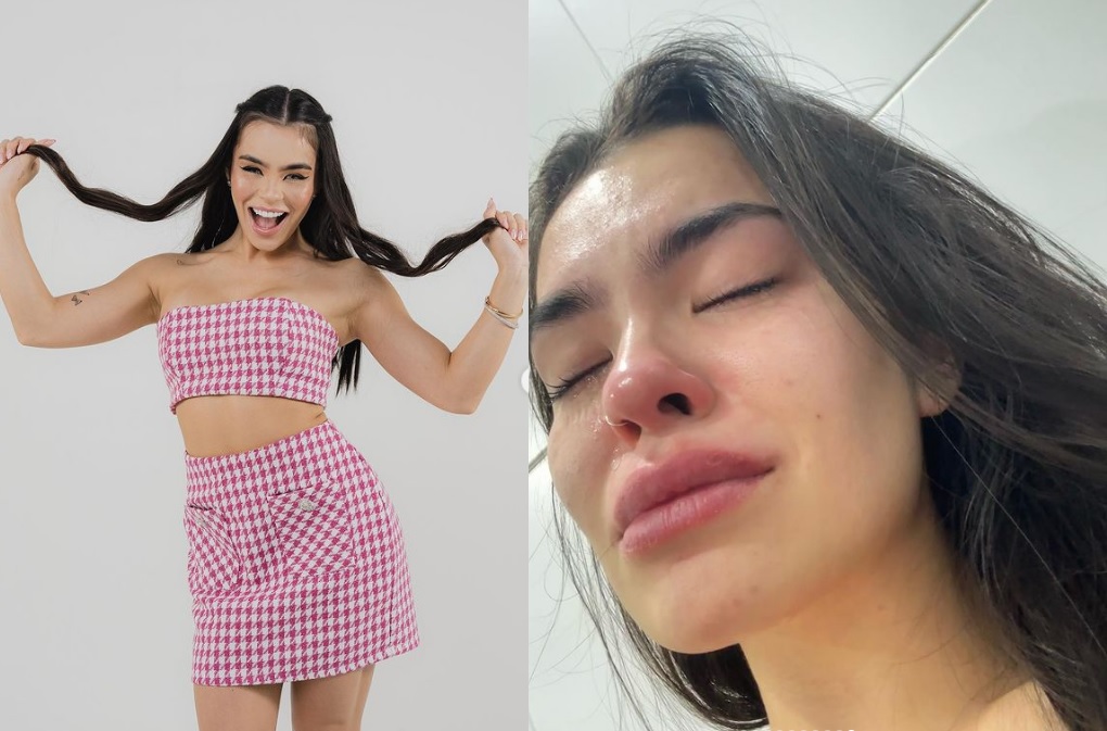 Pouco ap&oacute;s anunciar o t&eacute;rmino, Bia Michelle postou sequ&ecirc;ncia de fotos, entre elas uma chorando, e falou em aprendizados 'livramento' que o m&ecirc;s de mar&ccedil;o trouxe. 