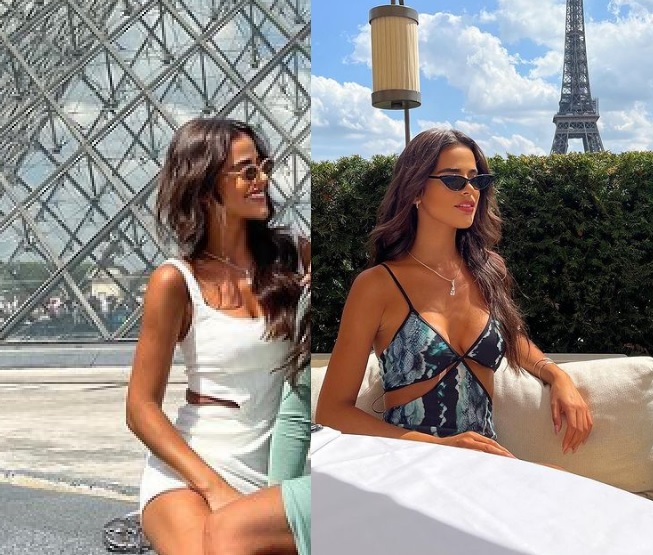 Influencer est&aacute; em Paris e postou fotos em que aparece a cara de Bruna Marquezine.