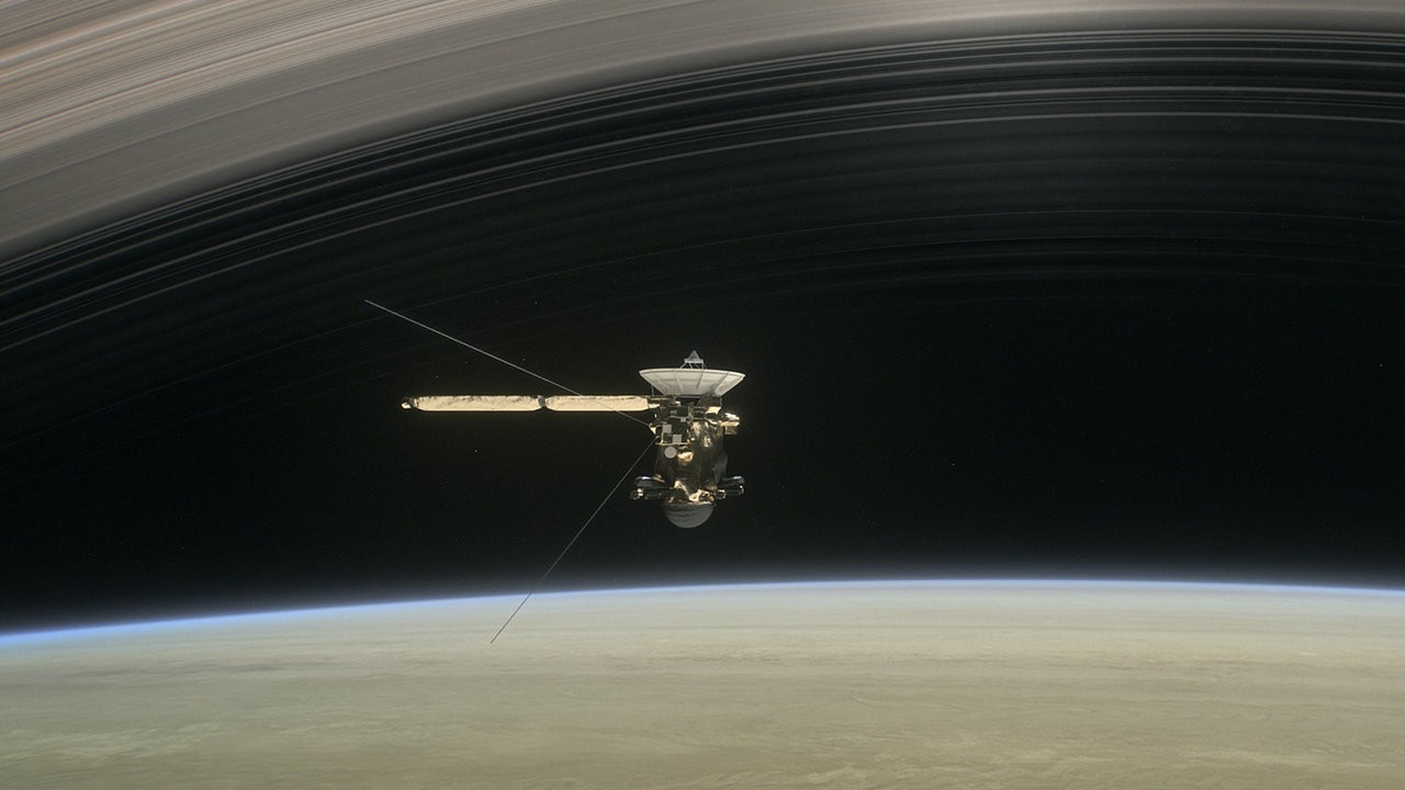 Cassini, o curioso. Foto: Reprodu&ccedil;&atilde;o/Nasa.