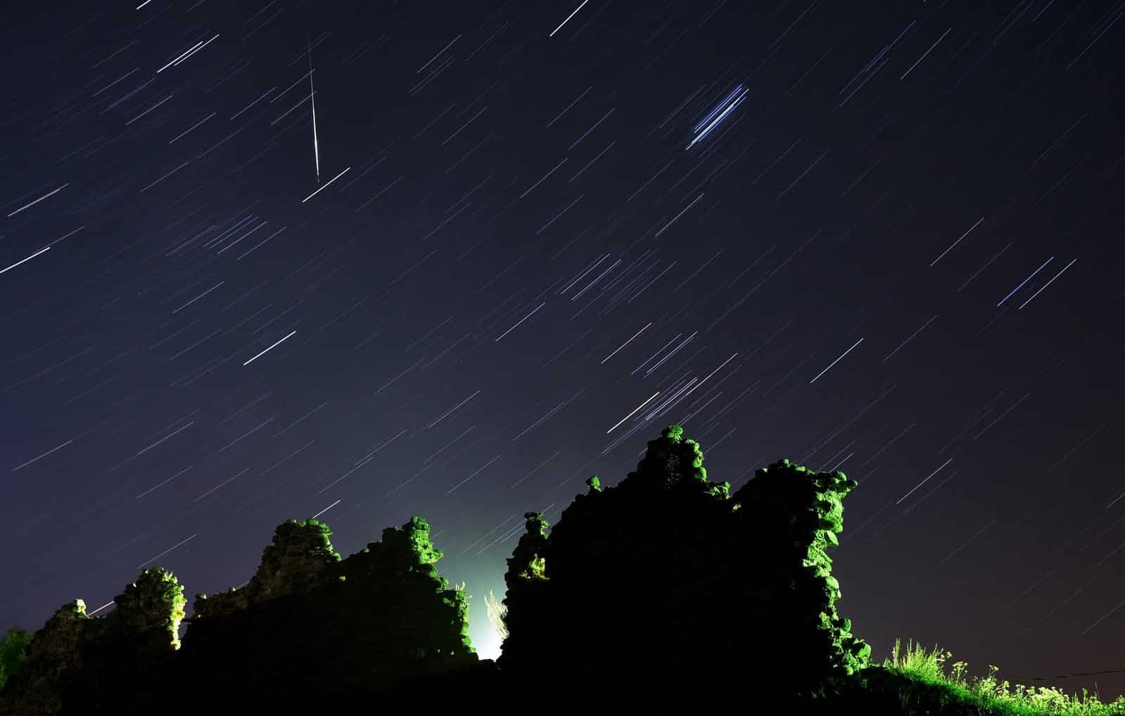Chuva de Meteoros L&iacute;ridas. Foto: Reprodu&ccedil;&atilde;o/Nasa