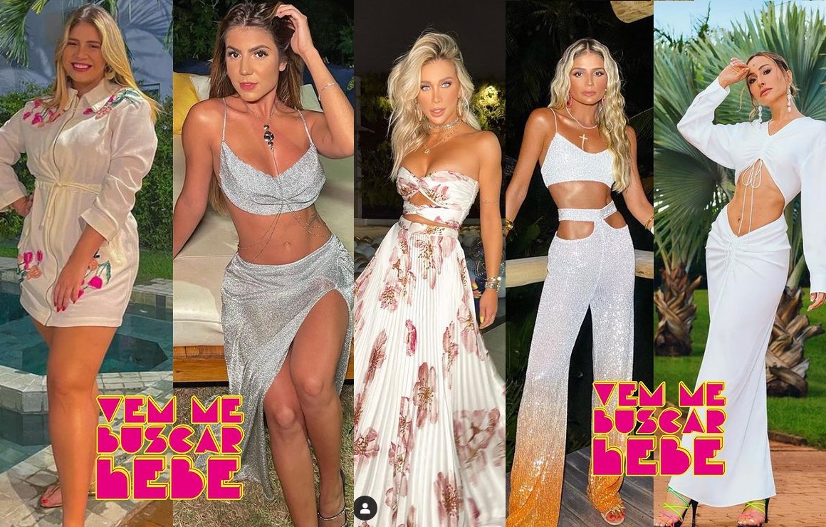 Mar&iacute;lia Mendon&ccedil;a, Hariany, Fl&aacute;via Pavanelli, Thassia Naves e Sabrina Sato 