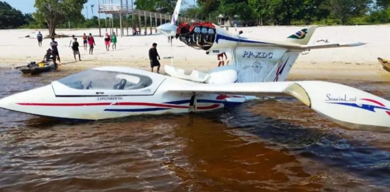 Aeronave n&atilde;o afundou - Foto: Divulga&ccedil;&atilde;o 