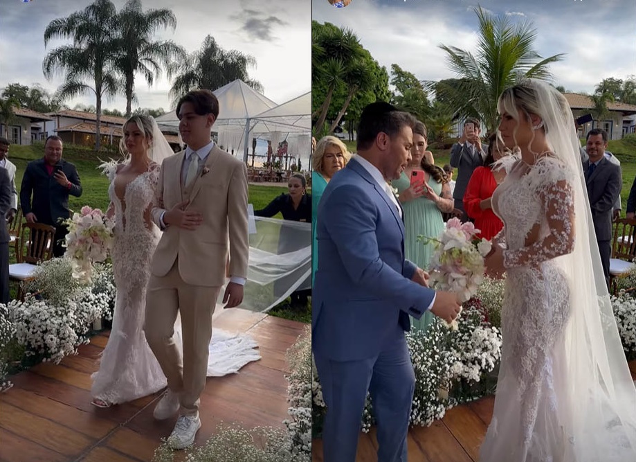 O casal j&aacute; havia dito o &lsquo;sim&rsquo; em uma cerim&ocirc;nia discreta no civil, com a presen&ccedil;a de amigos pr&oacute;ximos e familiares.