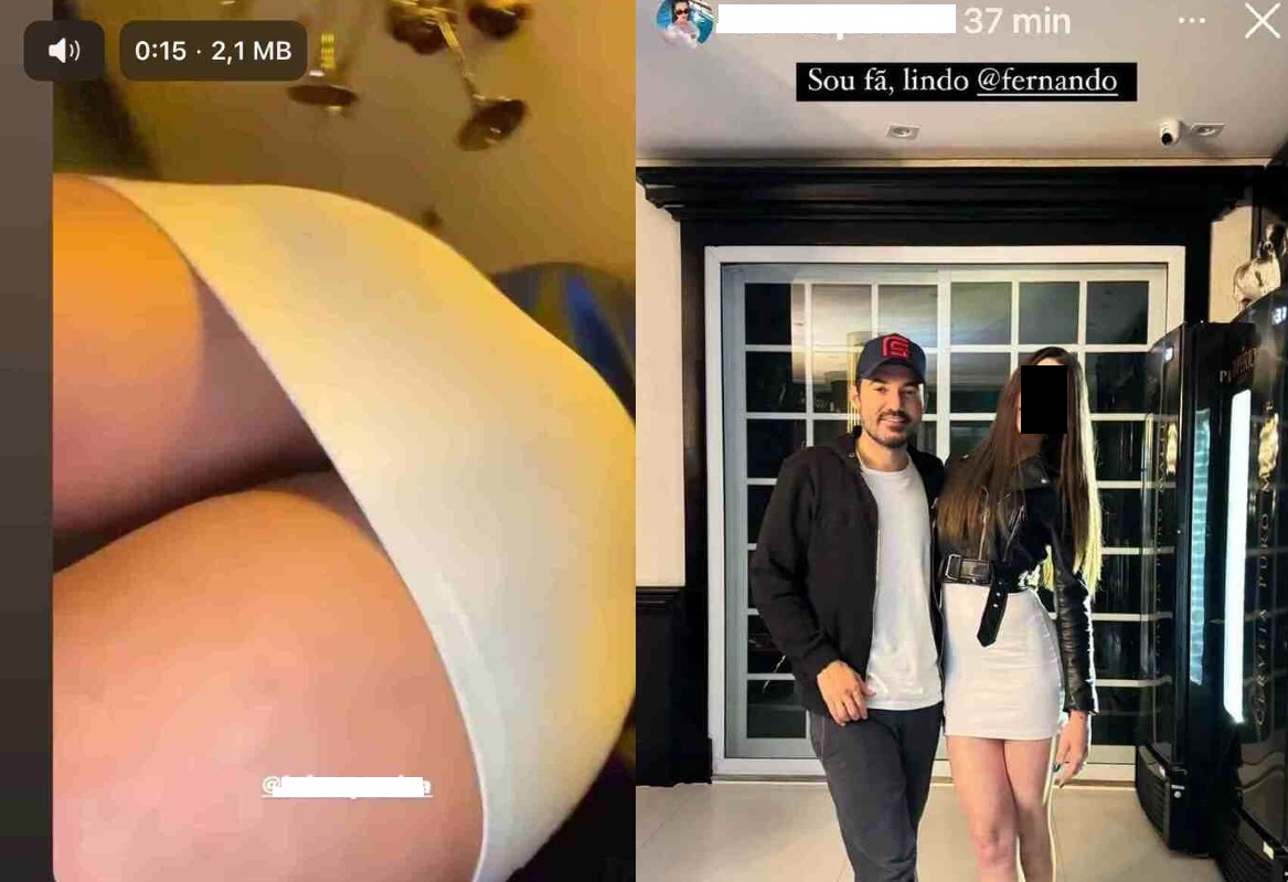 Os registros foram compartilhados pelos pr&oacute;prios convidados no Instagram.