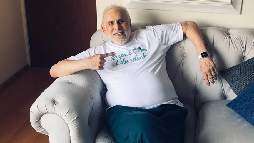 Aos 91 anos, o ator enfrentava dificuldades de ficar em p&eacute; sozinho, precisando de ajuda de cuidadores para realizar atividades b&aacute;sicas, como tomar banho. Foto: Instagram