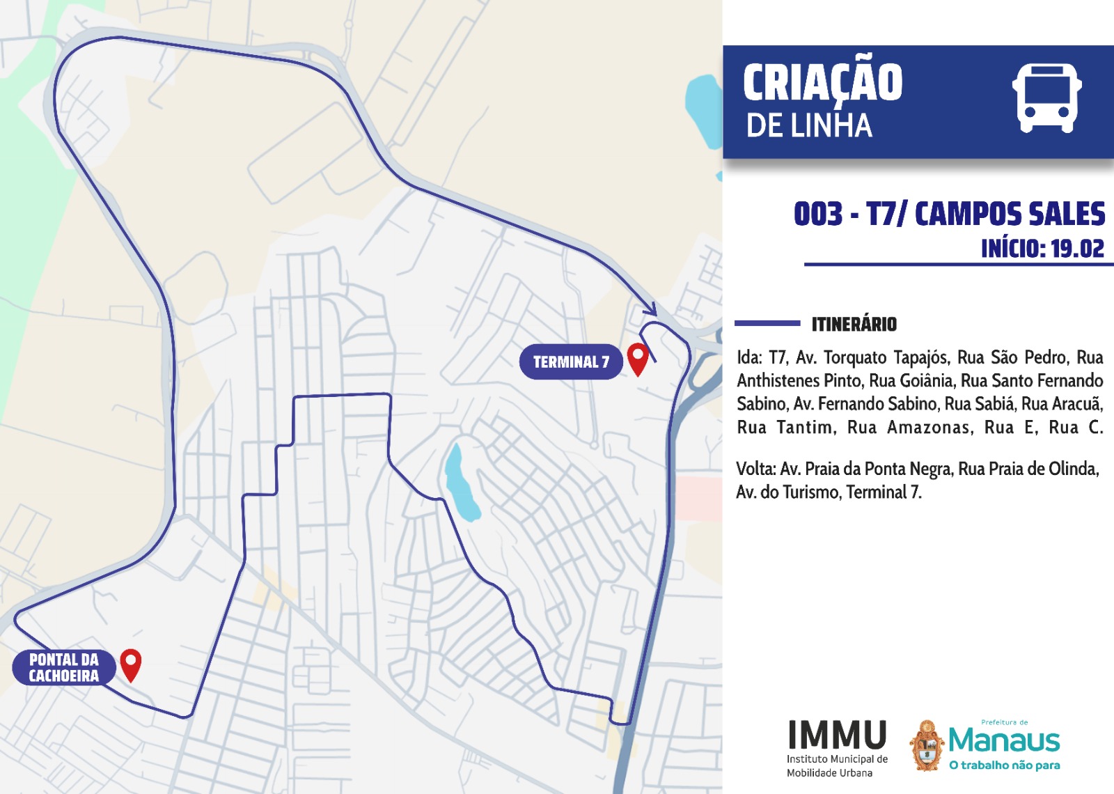 Itiner&aacute;rio - Foto: Divulga&ccedil;&atilde;o