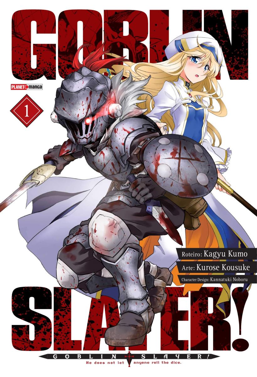 Capa do mang&aacute; Goblin Slayer