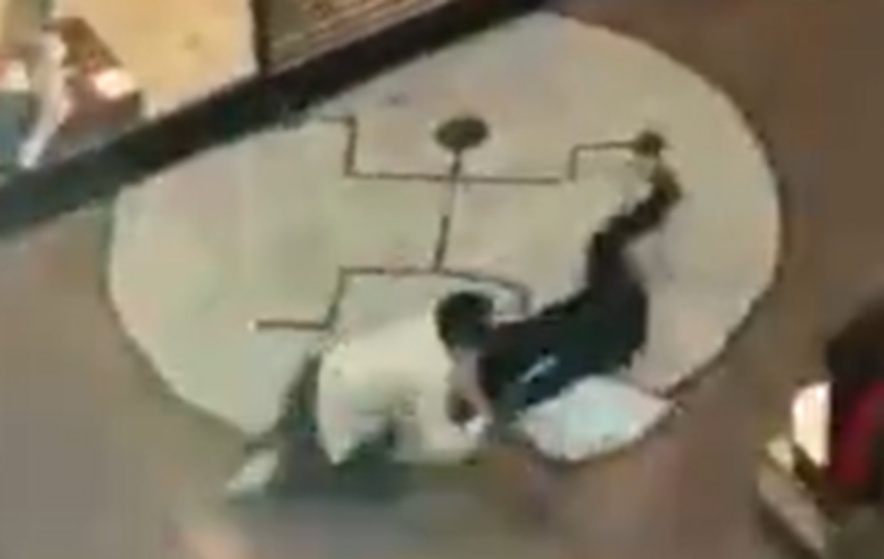 Ref&eacute;m acabou caindo no percurso. Foto: Reprodu&ccedil;&atilde;o/Radar Amaz&ocirc;nico