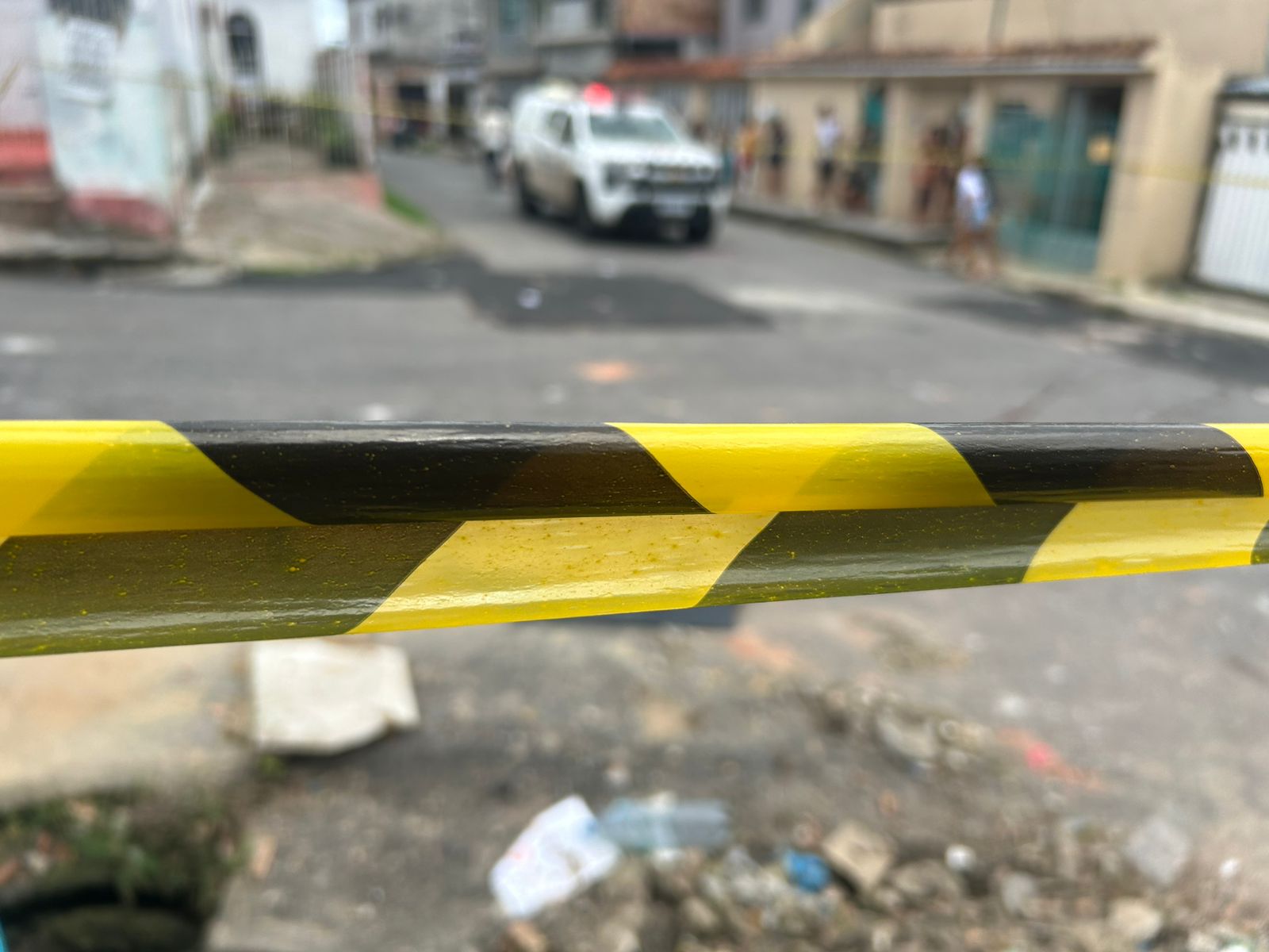 Cena do crime - Foto: Jander Robson/Portal do Holanda