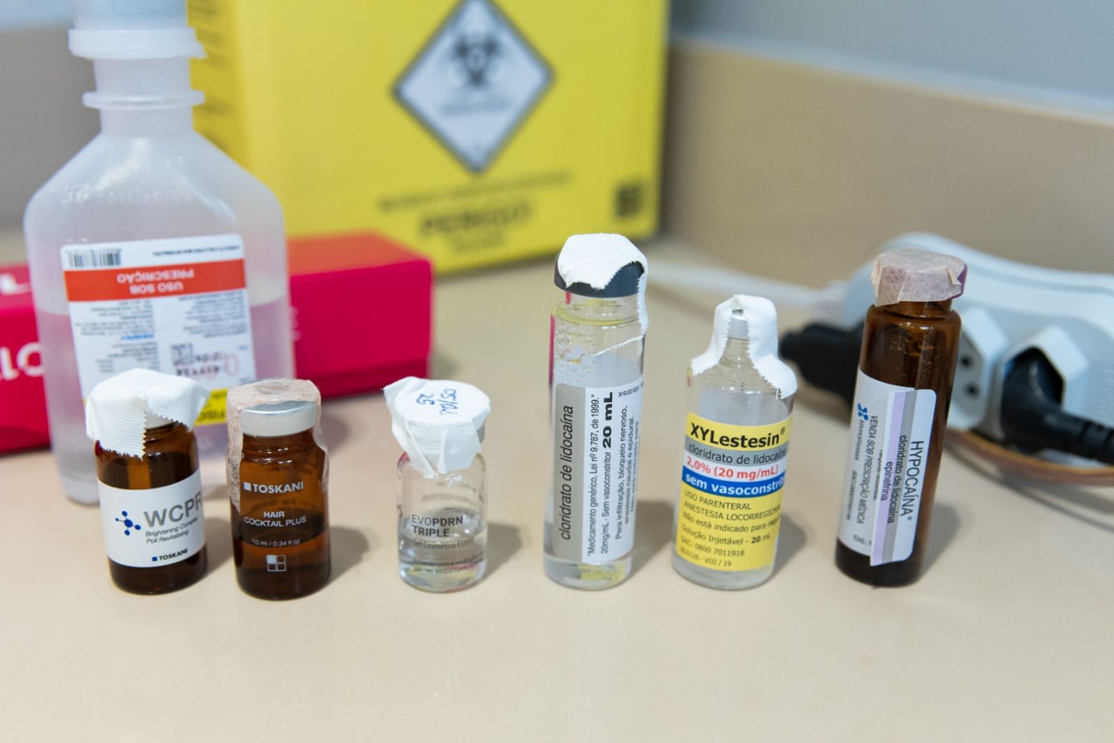  Produtos abertos armazenados de forma incorreta / Foto: Anvisa