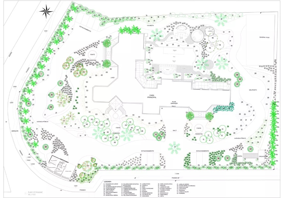 Respons&aacute;veis pelo projeto do im&oacute;vel mostram detalhes: quase uma cidade. Foto: Reprodu&ccedil;&atilde;o/Vogue Casa