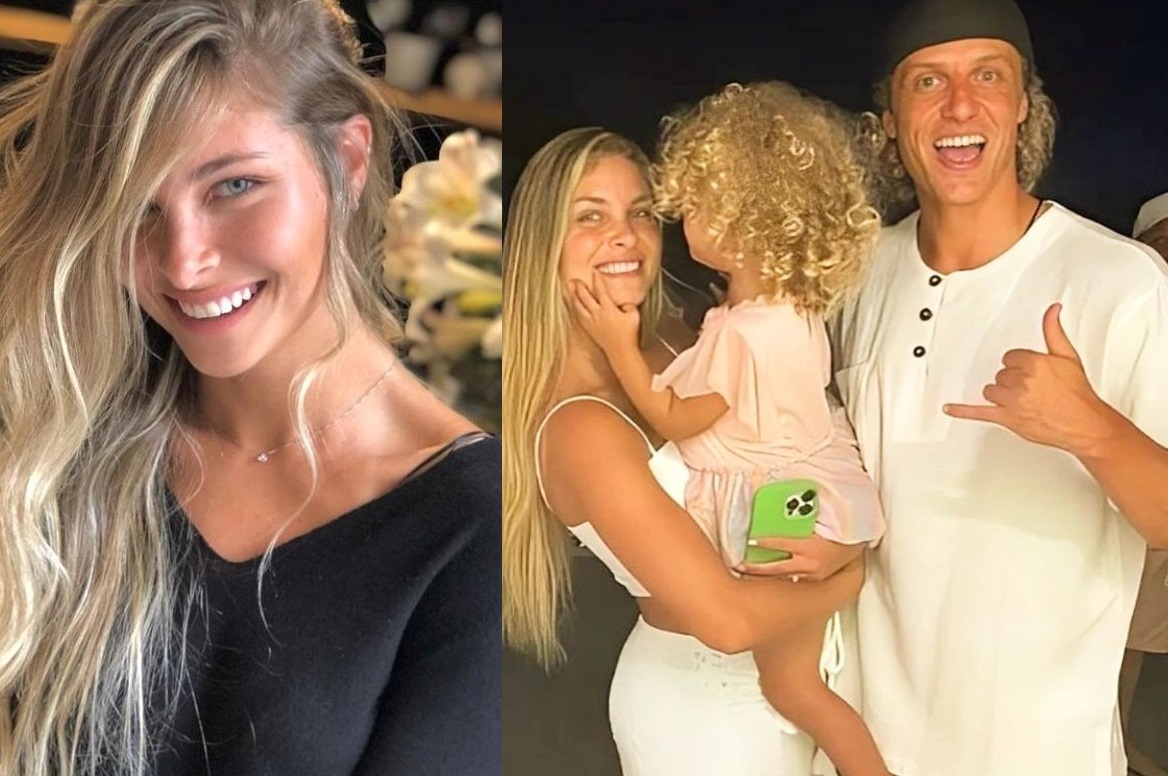 David Luiz tem duas filhas com Bruna Loureiro, com quem vive um relacionamento muito discreto. 