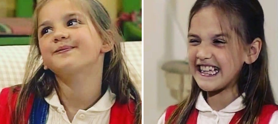 Nadia di Cello na inf&acirc;ncia atuando em Chiquititas - Foto: Reprodu&ccedil;&atilde;o/Telefe