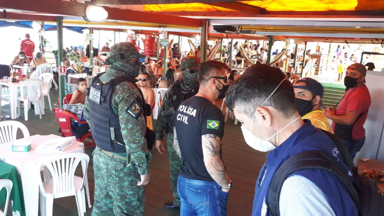 Sete estabelecimentos foram autuados pelos agentes da CIF - Foto: Divulga&ccedil;&atilde;o/SSP-AM