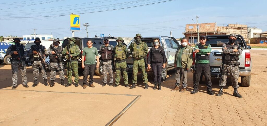  ​​Opera&ccedil;&atilde;o Tamoiotat&aacute; nos munic&iacute;pios do Amazonas - Fotos: Divulga&ccedil;&atilde;o/SSP-AM