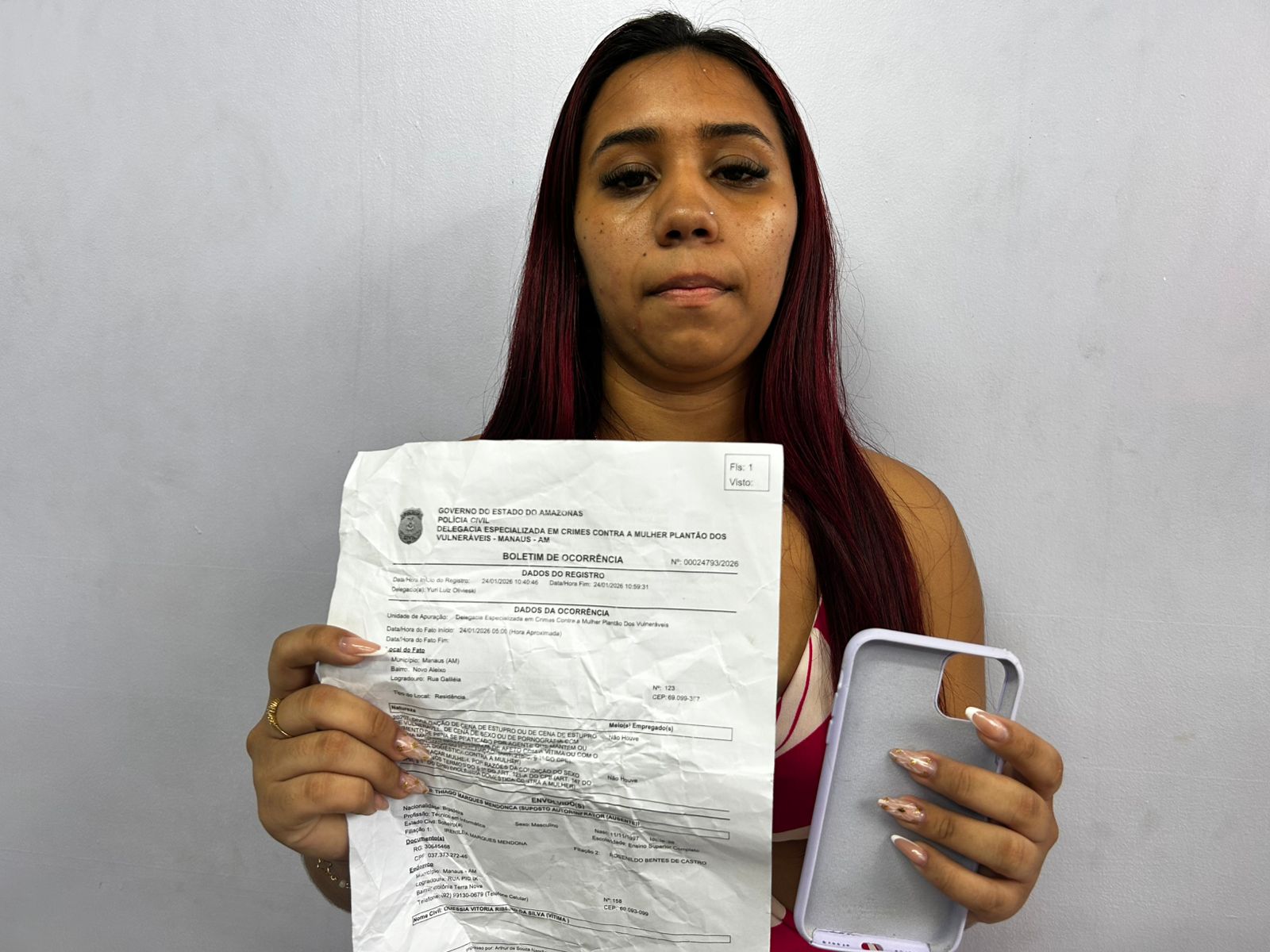 Qu&eacute;ssia Vit&oacute;ria Ribeiro - Foto: Jander Robson/Portal do Holanda