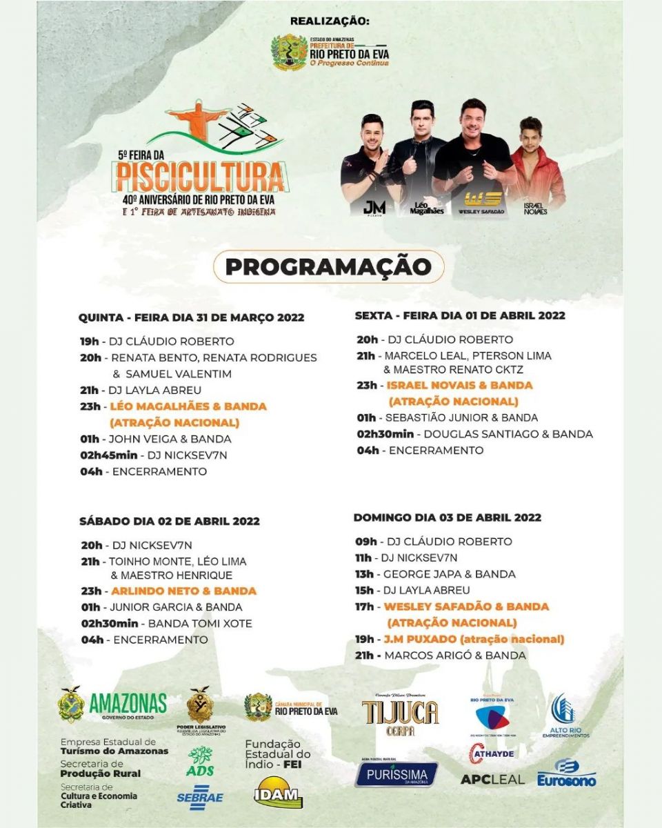 Imagem: Reprodu&ccedil;&atilde;o/Facebook Rio Preto da Eva