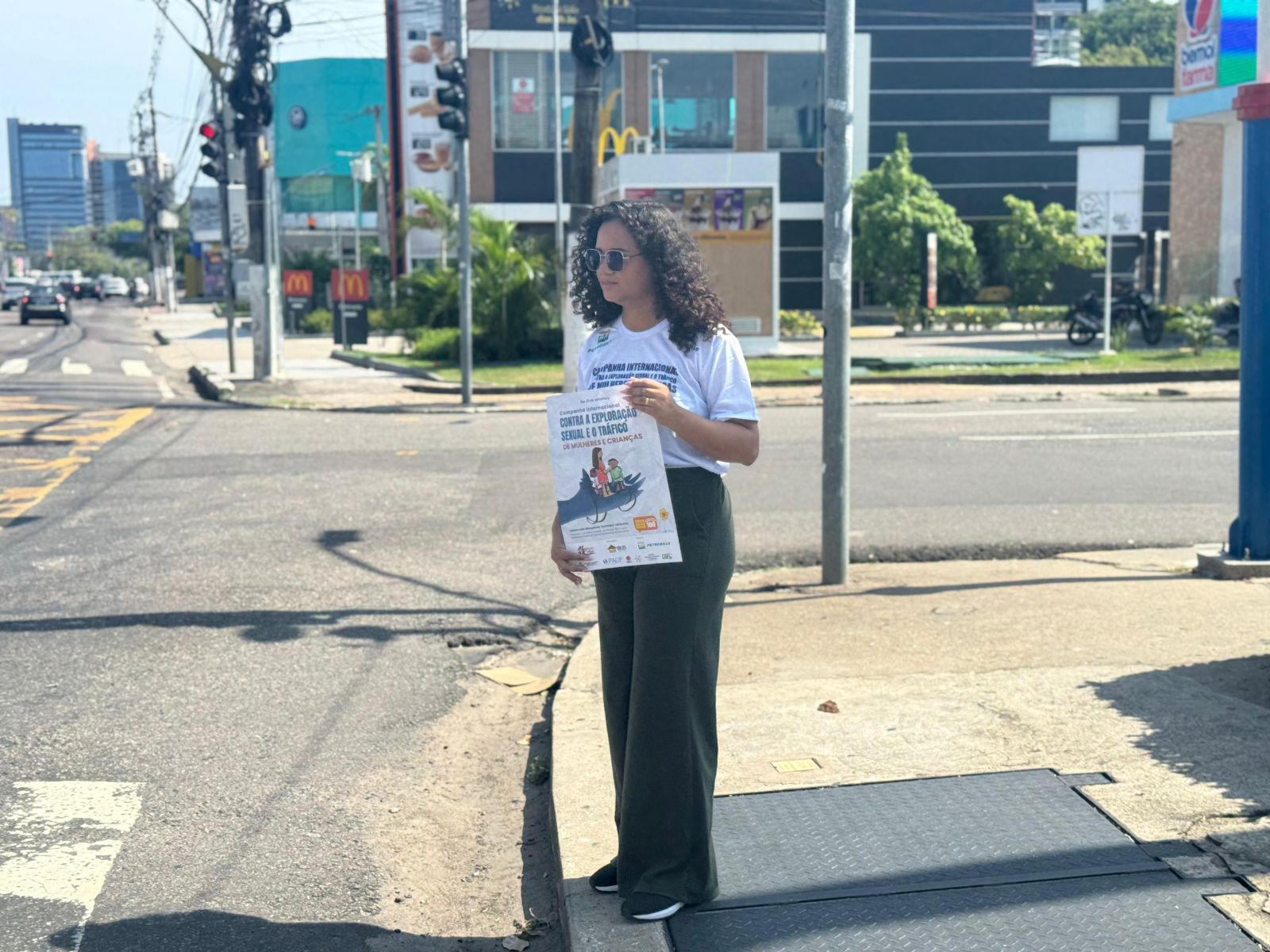 Campanha de conscientiza&ccedil;&atilde;o - Foto: Neto Silva/Portal do Holanda