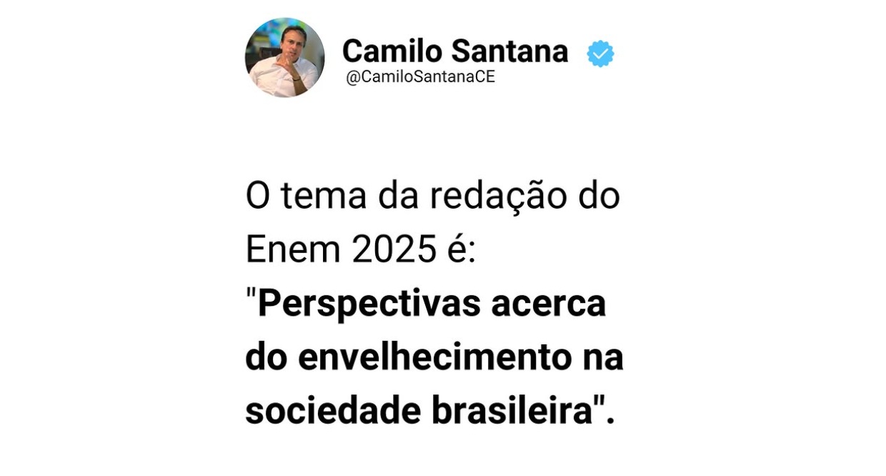 Foto: Reprodu&ccedil;&atilde;o/X