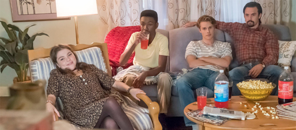 Logan Shroyer como Kevin em This is Us - Foto: Divulga&ccedil;&atilde;o