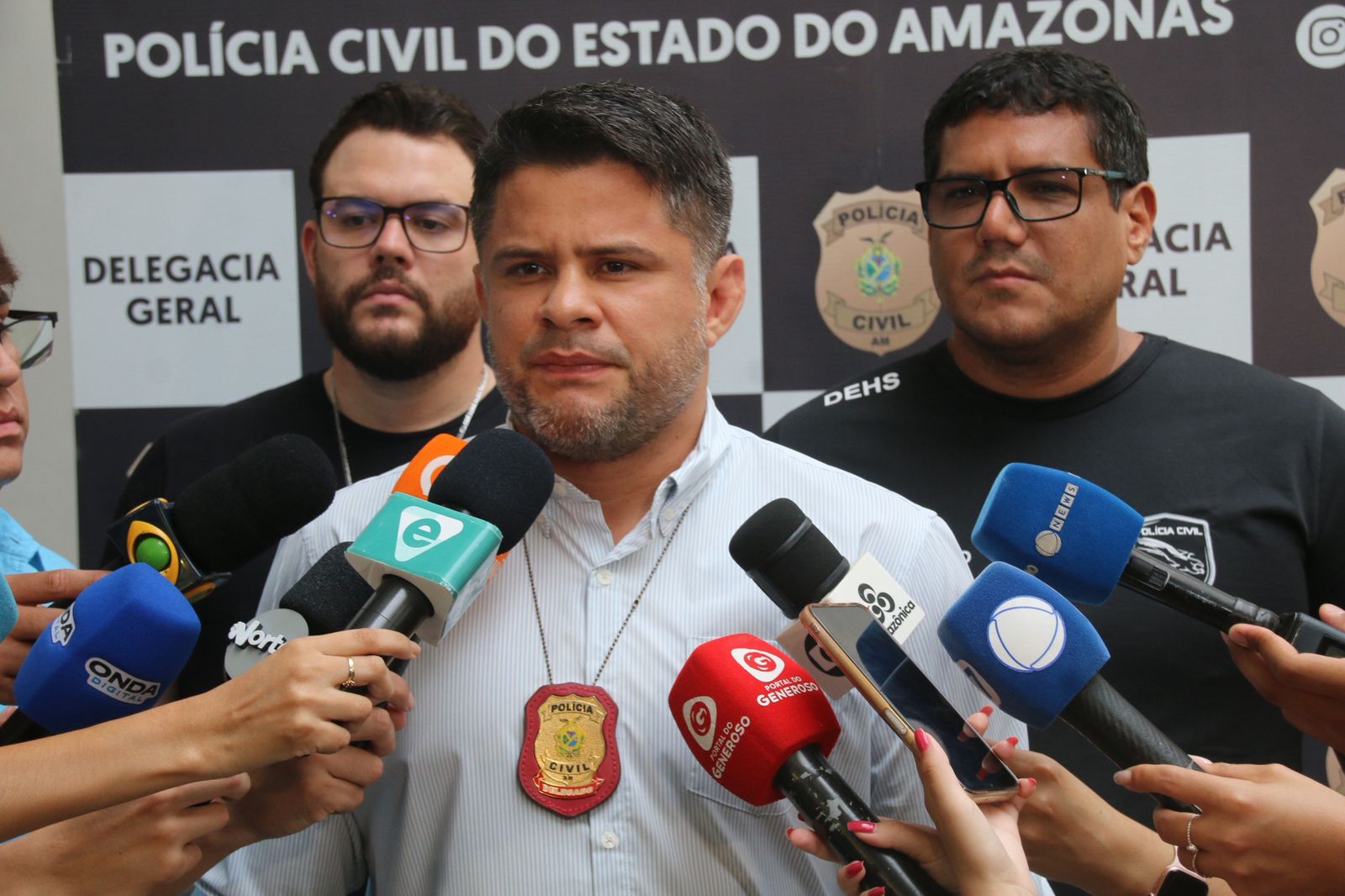 Delegado Guilherme Torres - Foto: Jander Robson/Portal do Holanda