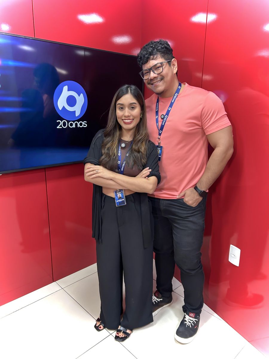 Thalita Eduarda e Paulo Rabelo formam a nova dupla de apresentadores nos est&uacute;dios do Portal do Holanda. Produ&ccedil;&atilde;o: Andr&eacute; Prot&aacute;zio e Paulo Rabelo.