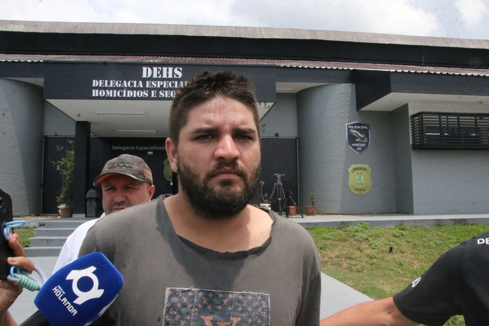 Yago se manteve em sil&ecirc;ncio - Foto: Jander Robson/Portal do Holanda