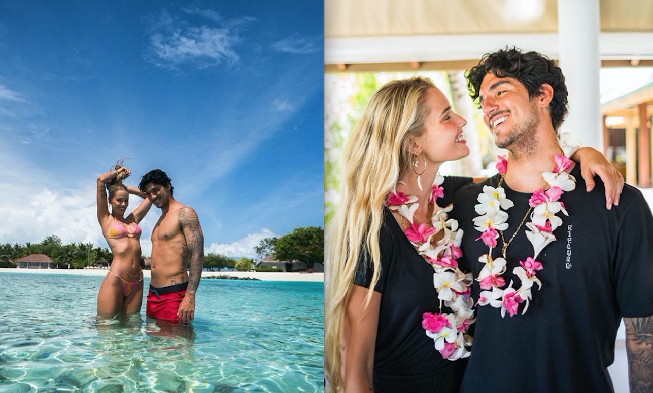 Surfista brasileiro e campe&atilde;o mundial foi recebido com empolga&ccedil;&atilde;o pela equipe do hotel de luxo. 