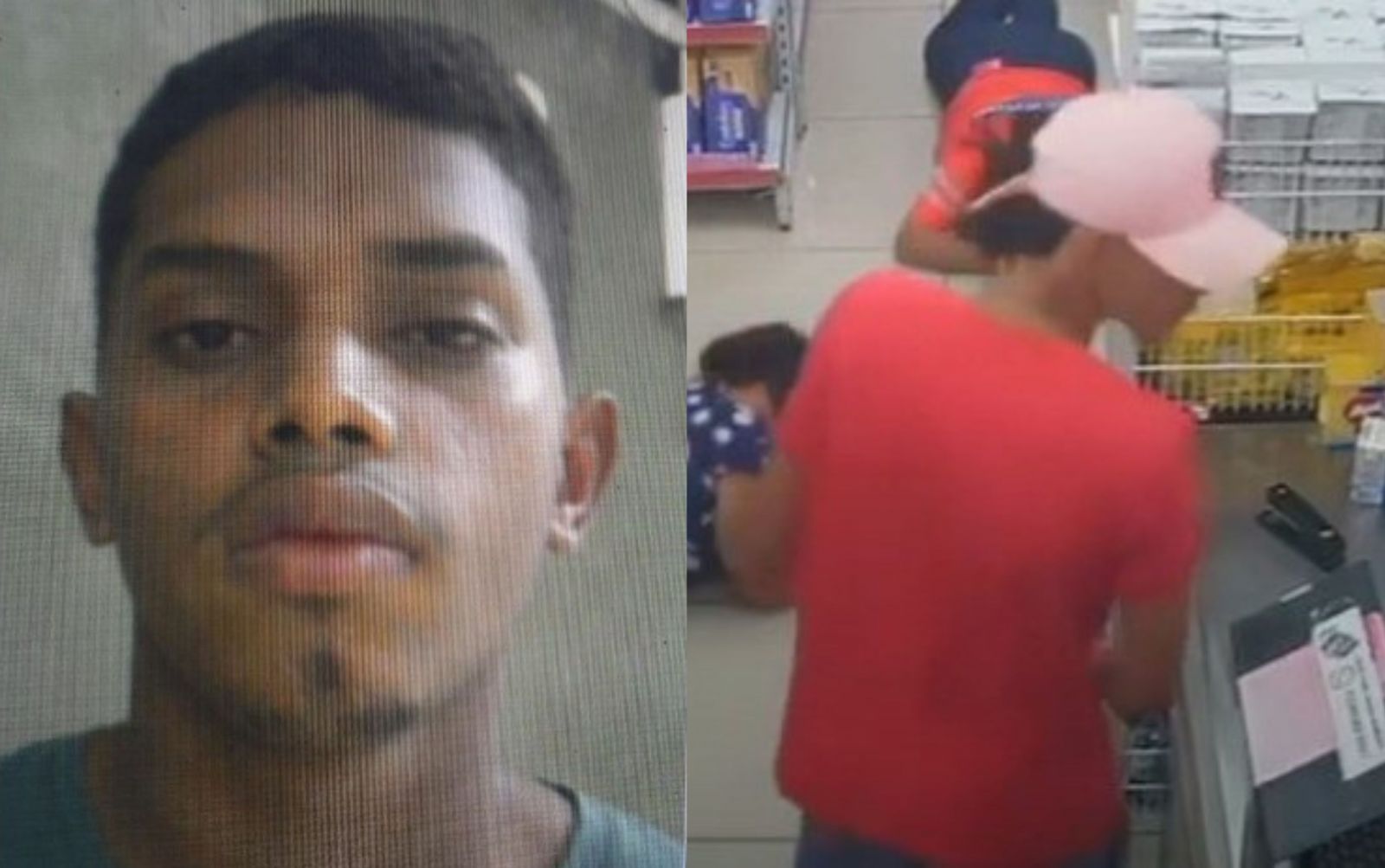 Foragidos Carlos Eduardo da Silva de Lima e outro indiv&iacute;duo conhecido como "Loirinho". - Foto: Divulga&ccedil;&atilde;o PC-AM