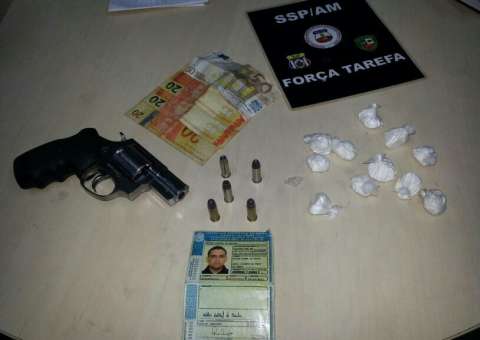 SSP-AM prende adolescente e homem por tráfico de drogas na zona Leste