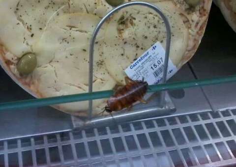 No Carrefour: Pizza de barata