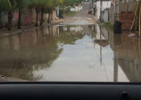 Rua alaga na Avenida Brasil